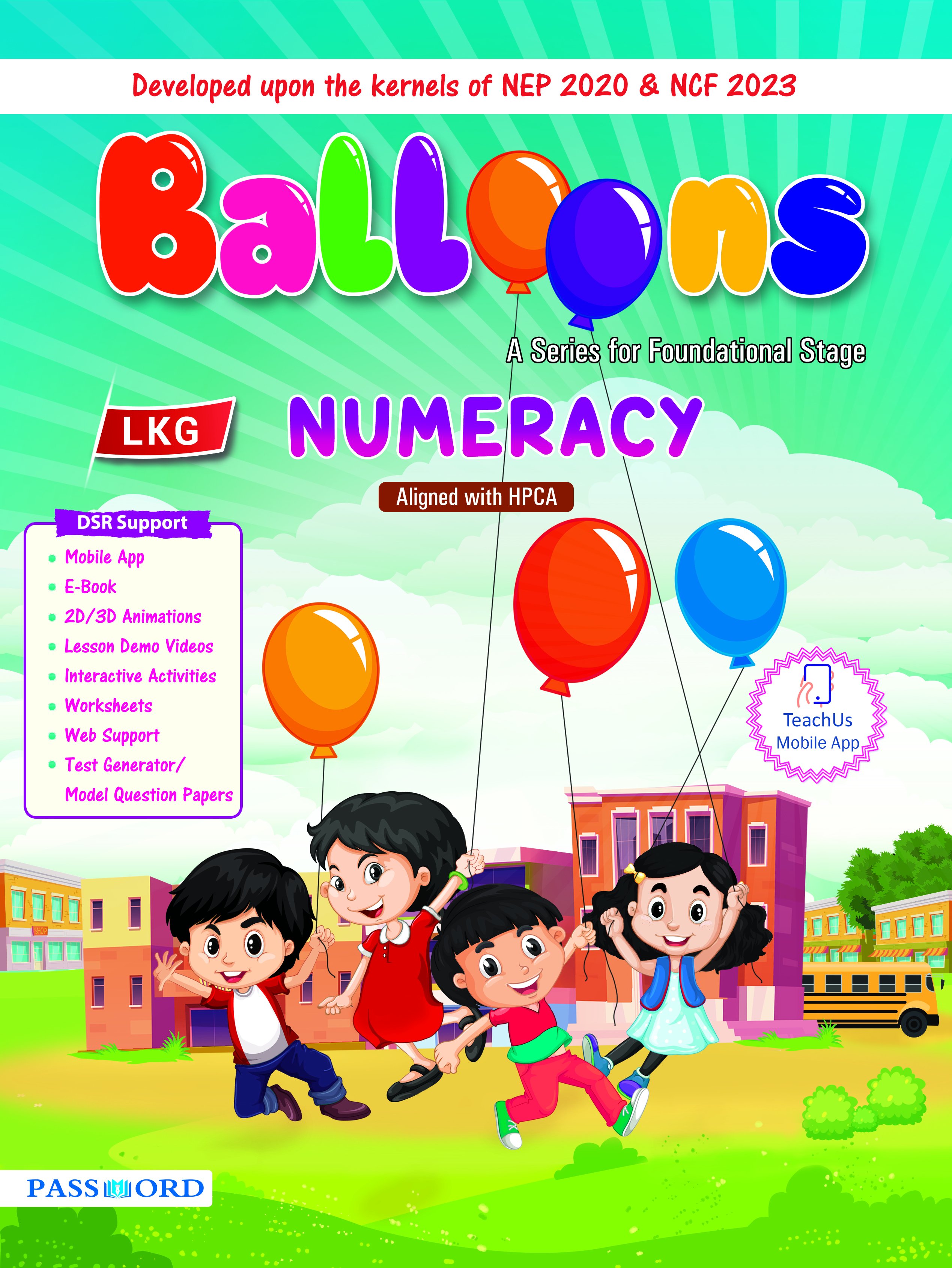 Balloons Numeracy LKG - Individual