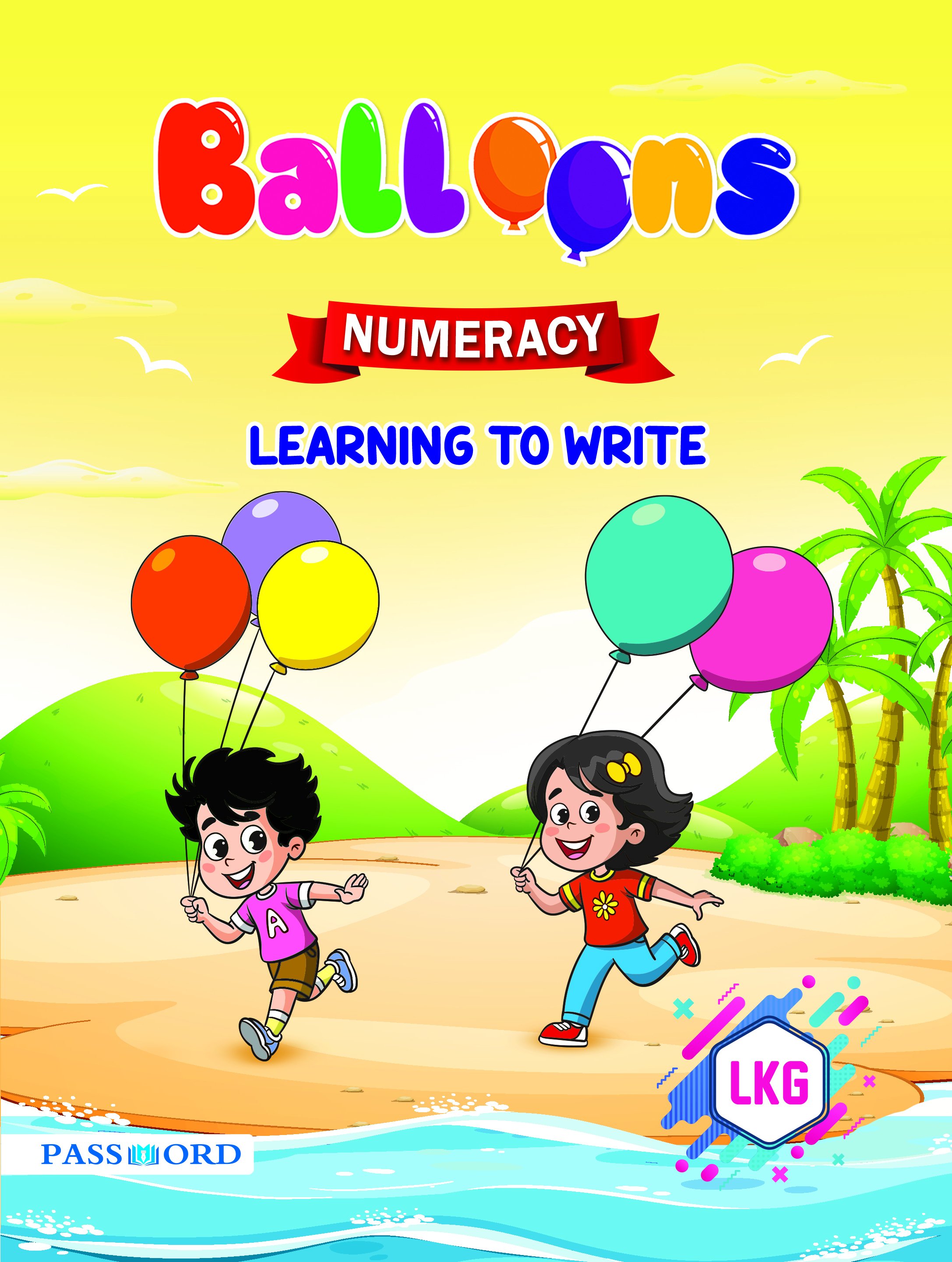 Balloons Numeracy Learning to Write LKG