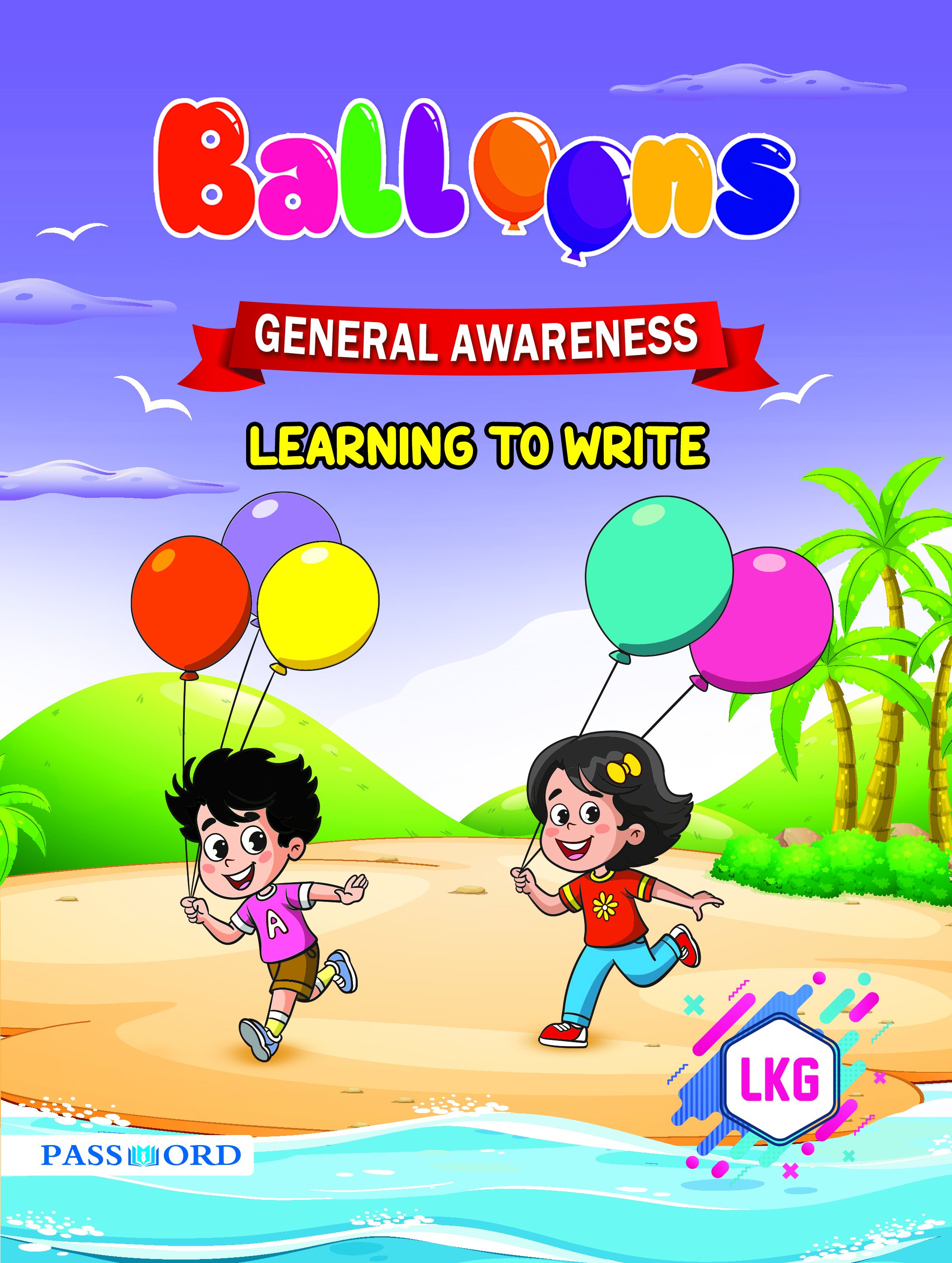 Balloons General Awareness Learning to Write LKG