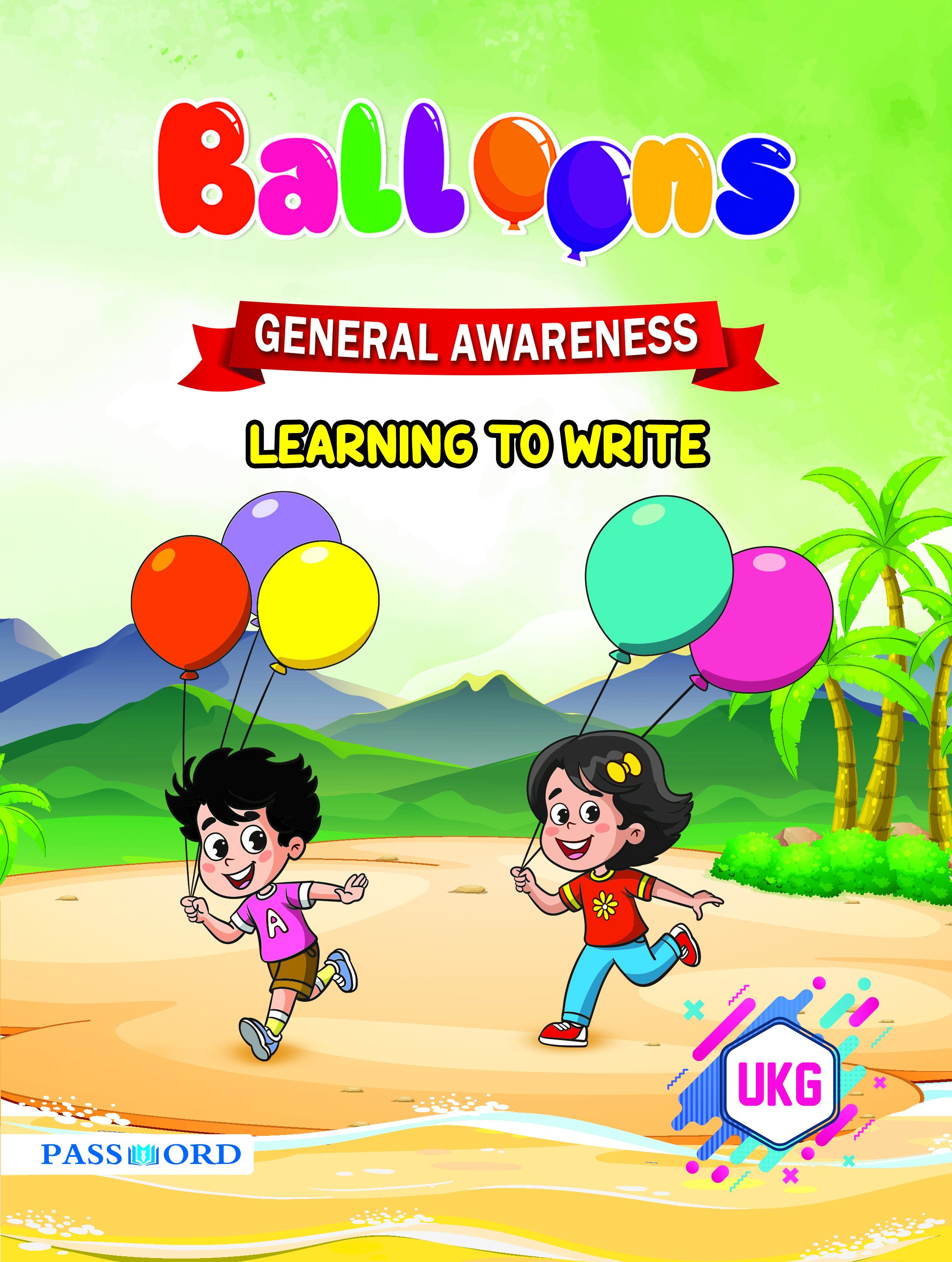 Balloons General Awareness Learning to Write UKG