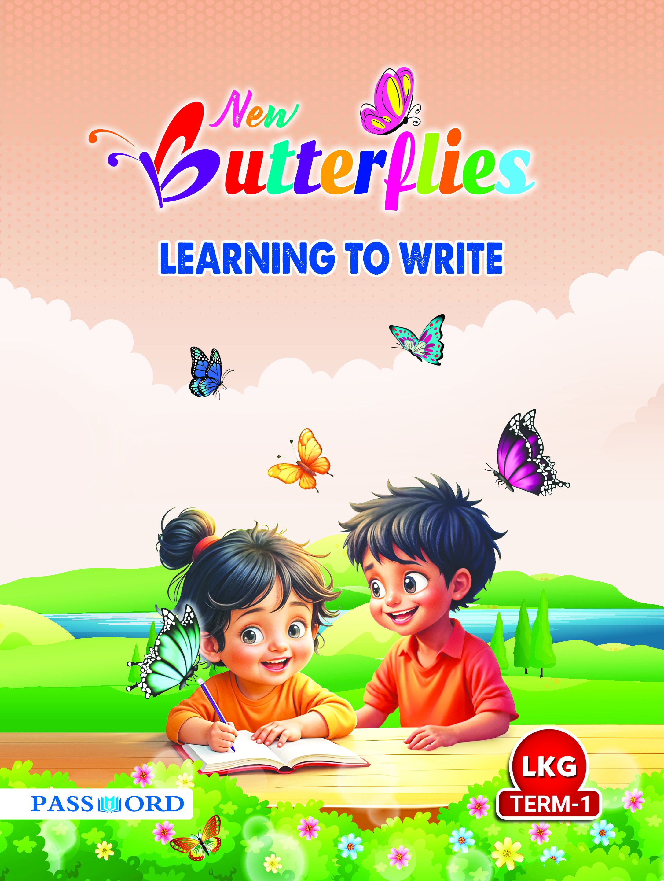 New Butterflies Learning to Write LKG  - Term 1