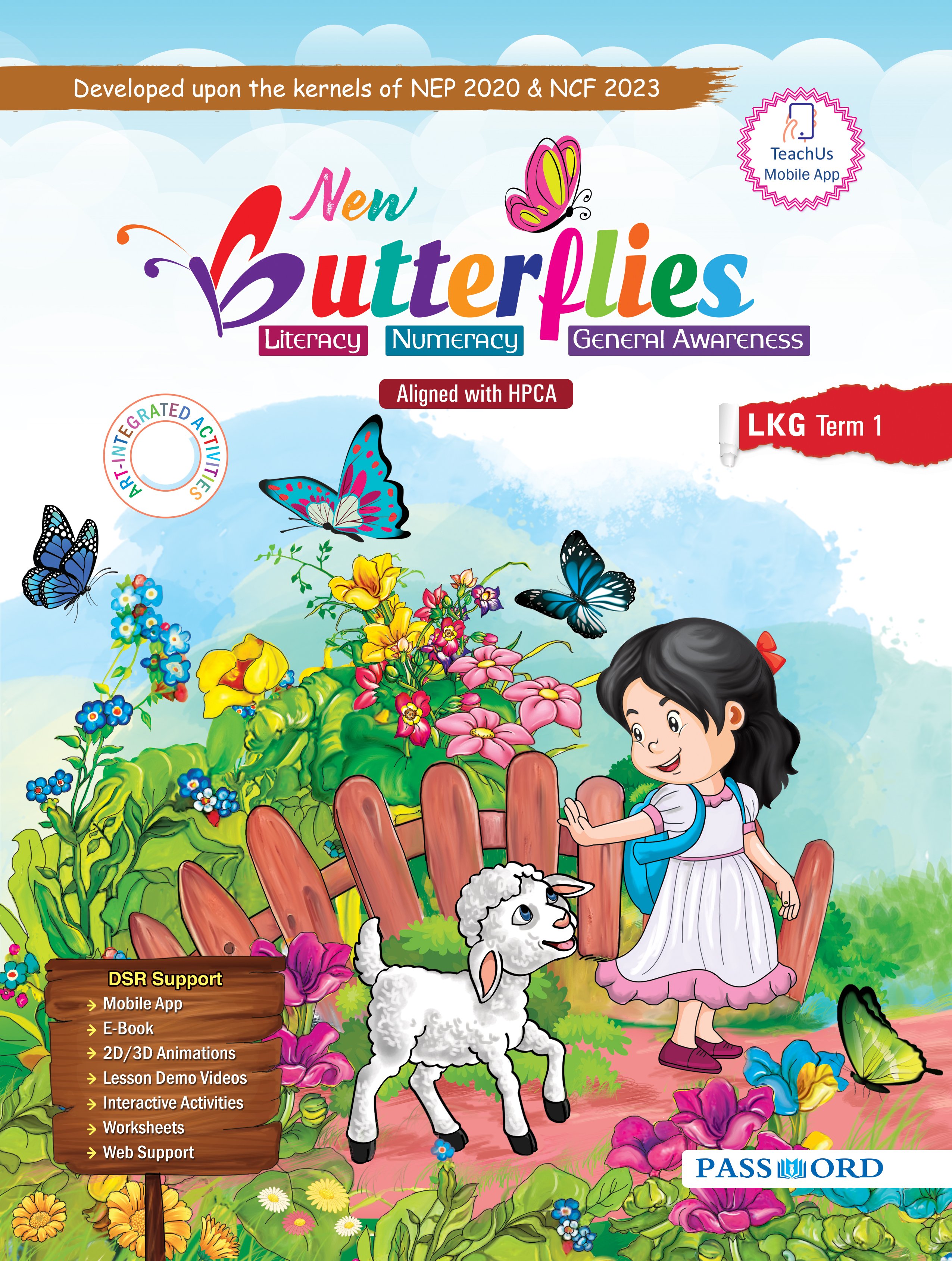 New Butterflies LKG - Term 1