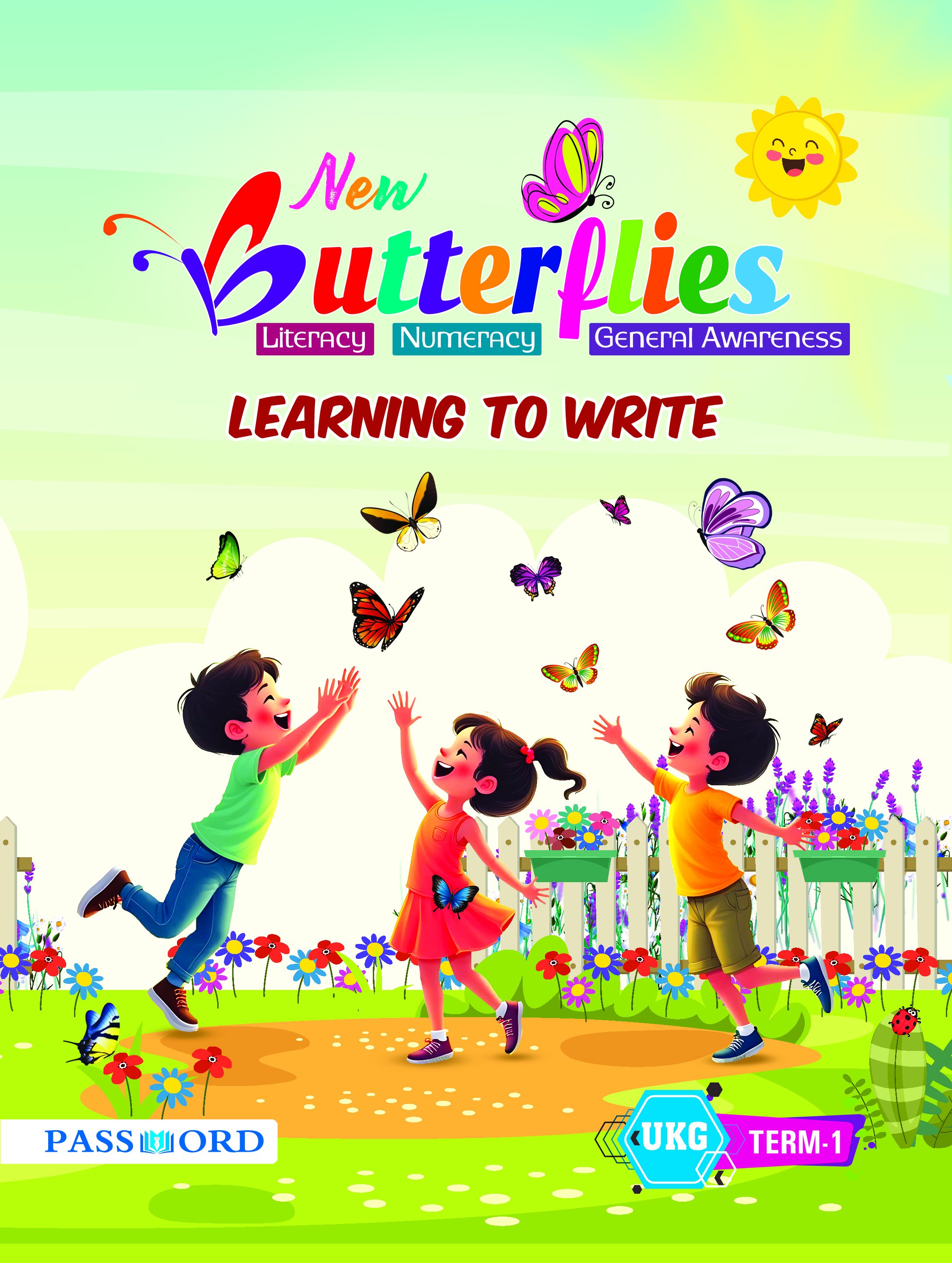 New Butterflies Learning to Write UKG - Term 1