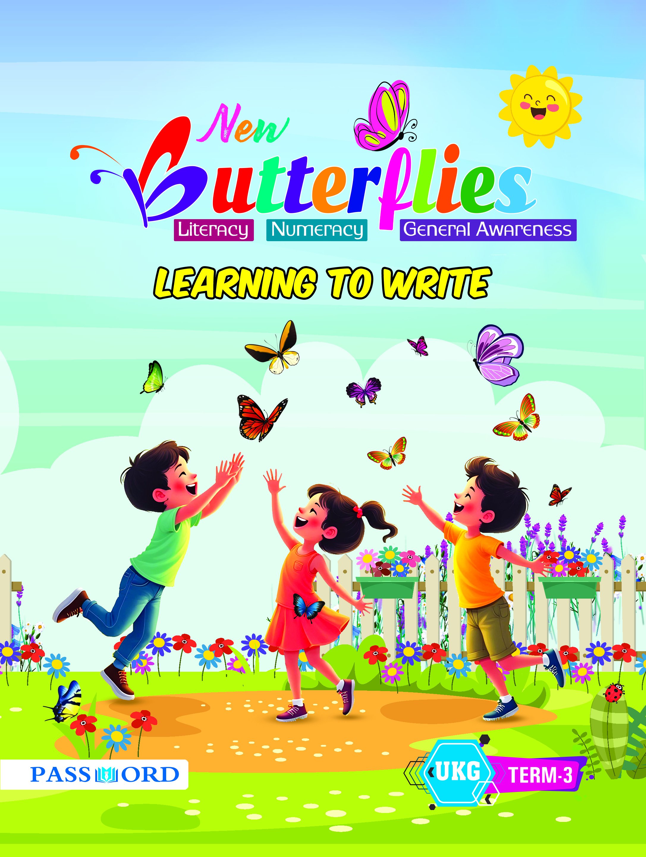 New Butterflies Learning to Write UKG - Term 3