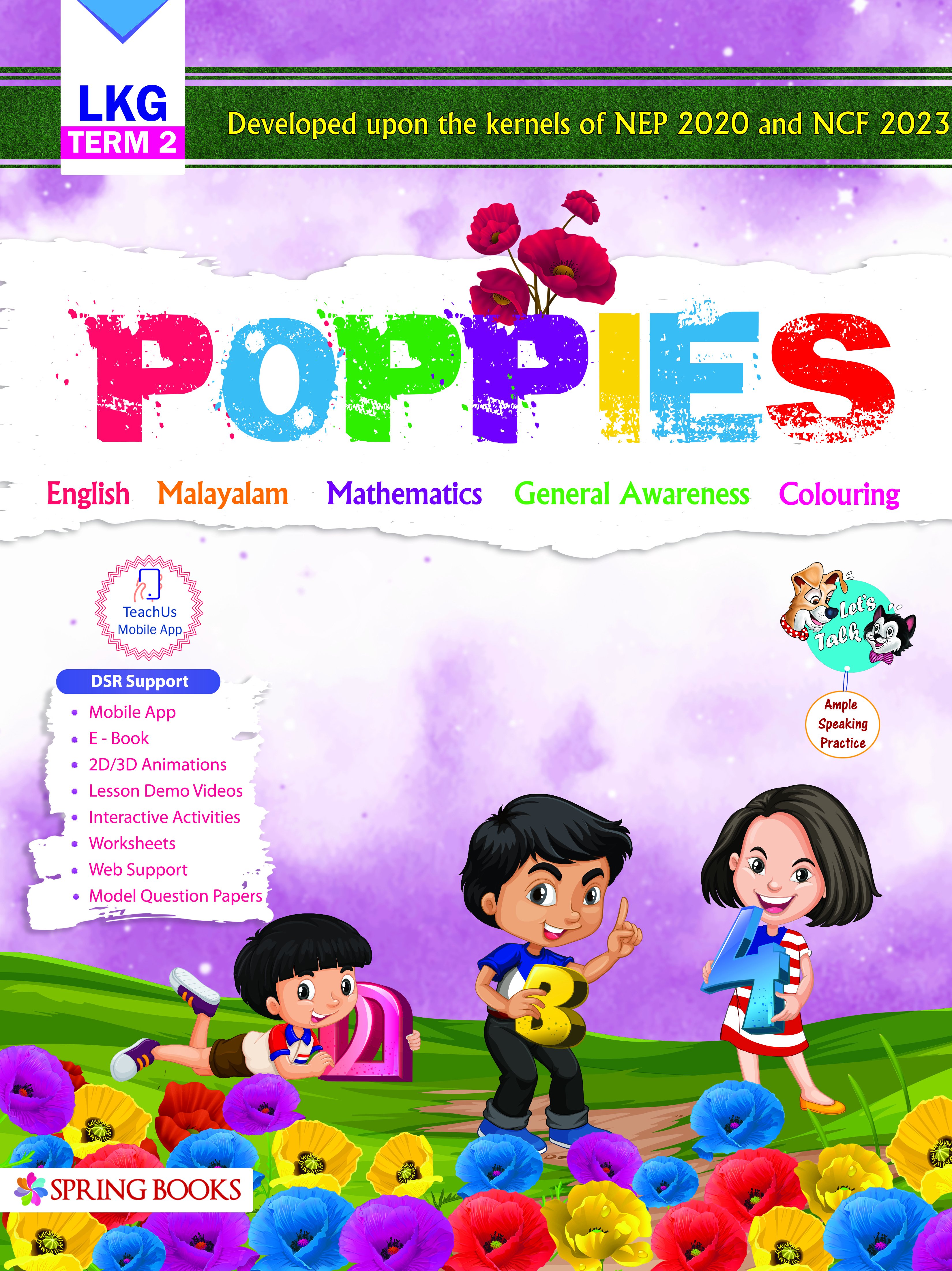 Poppies LKG -Term 2 - Malayalam