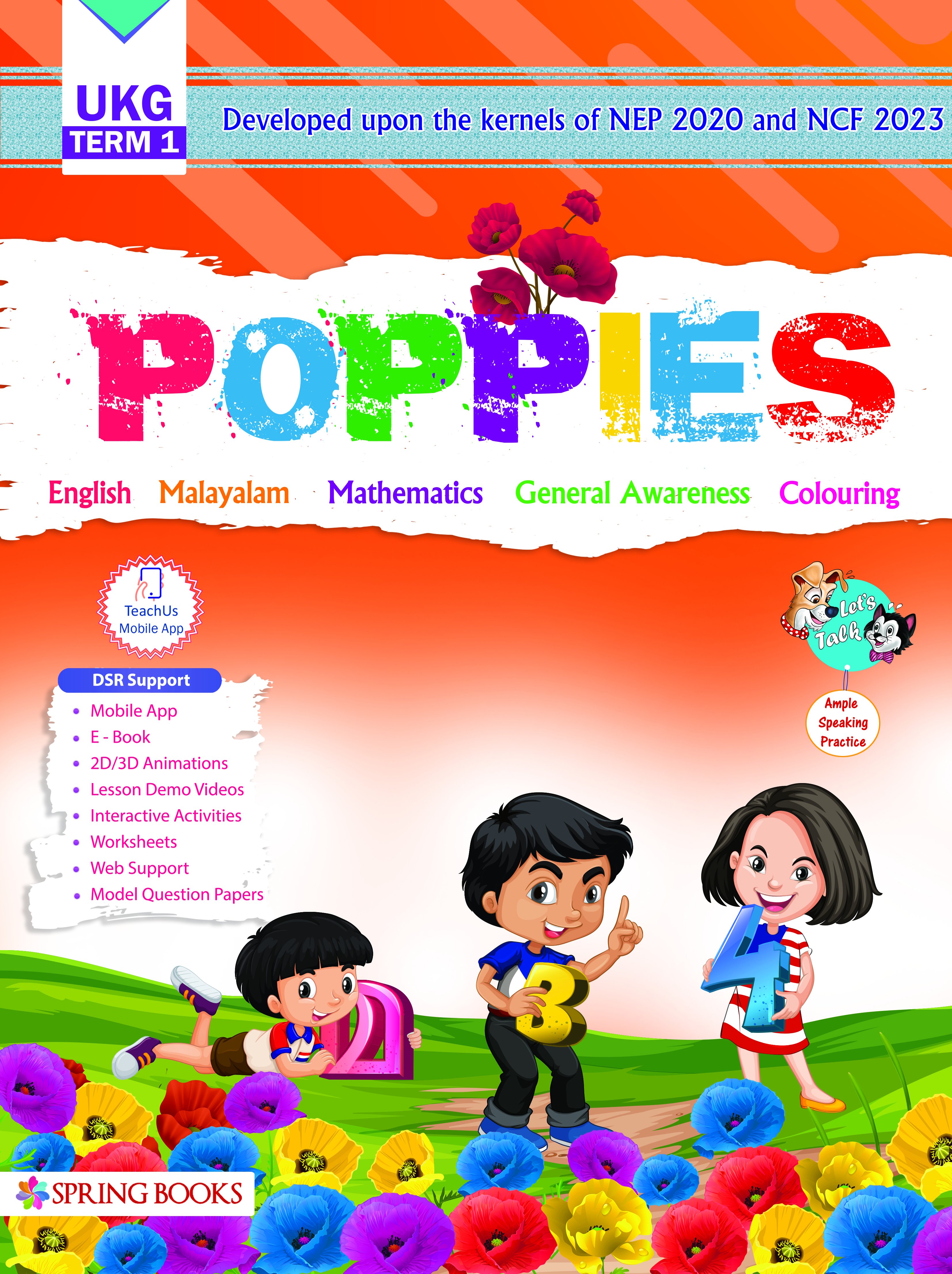 Poppies UKG -Term 1 - Malayalam