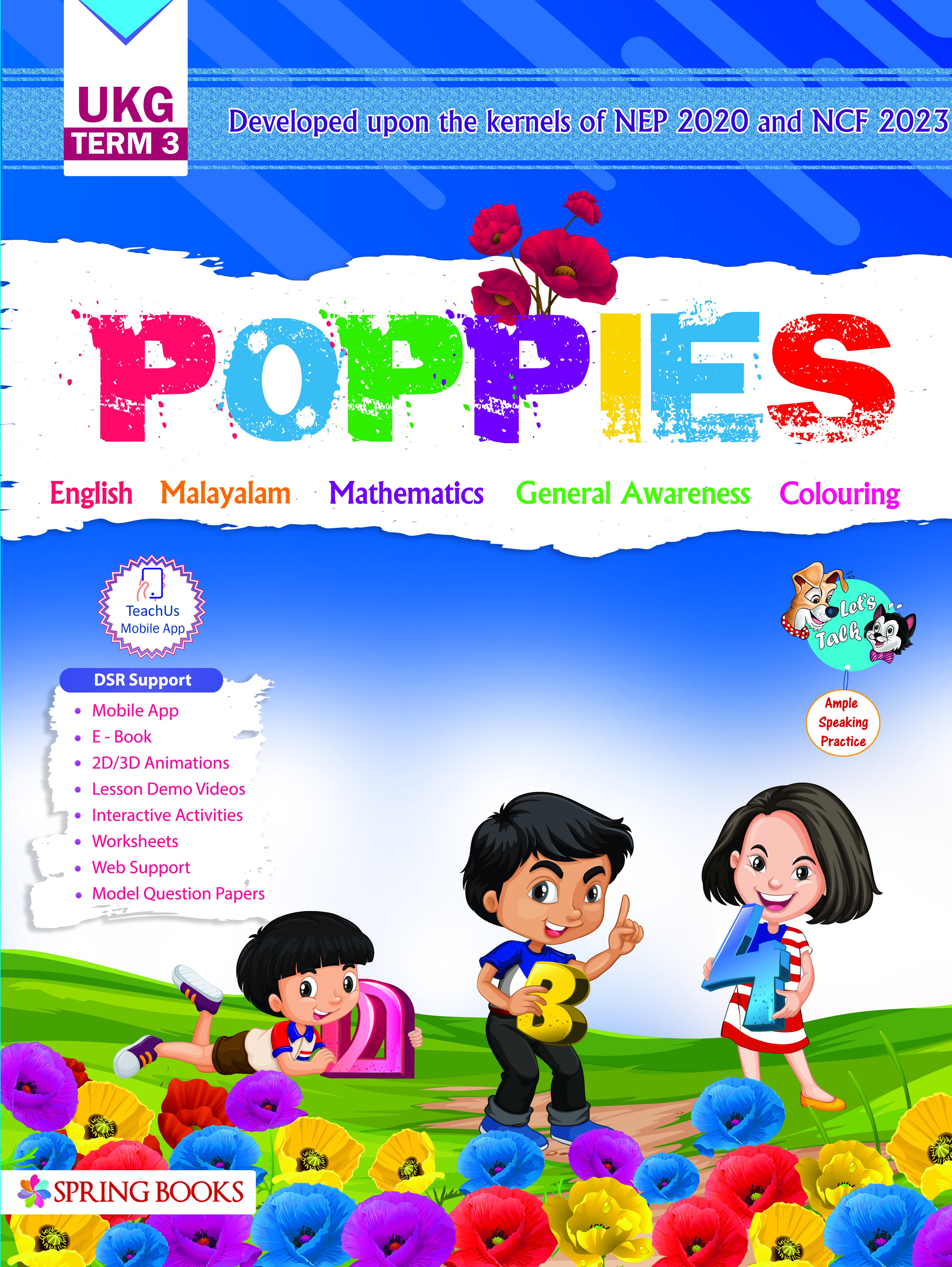 Poppies UKG -Term 3 - Malayalam