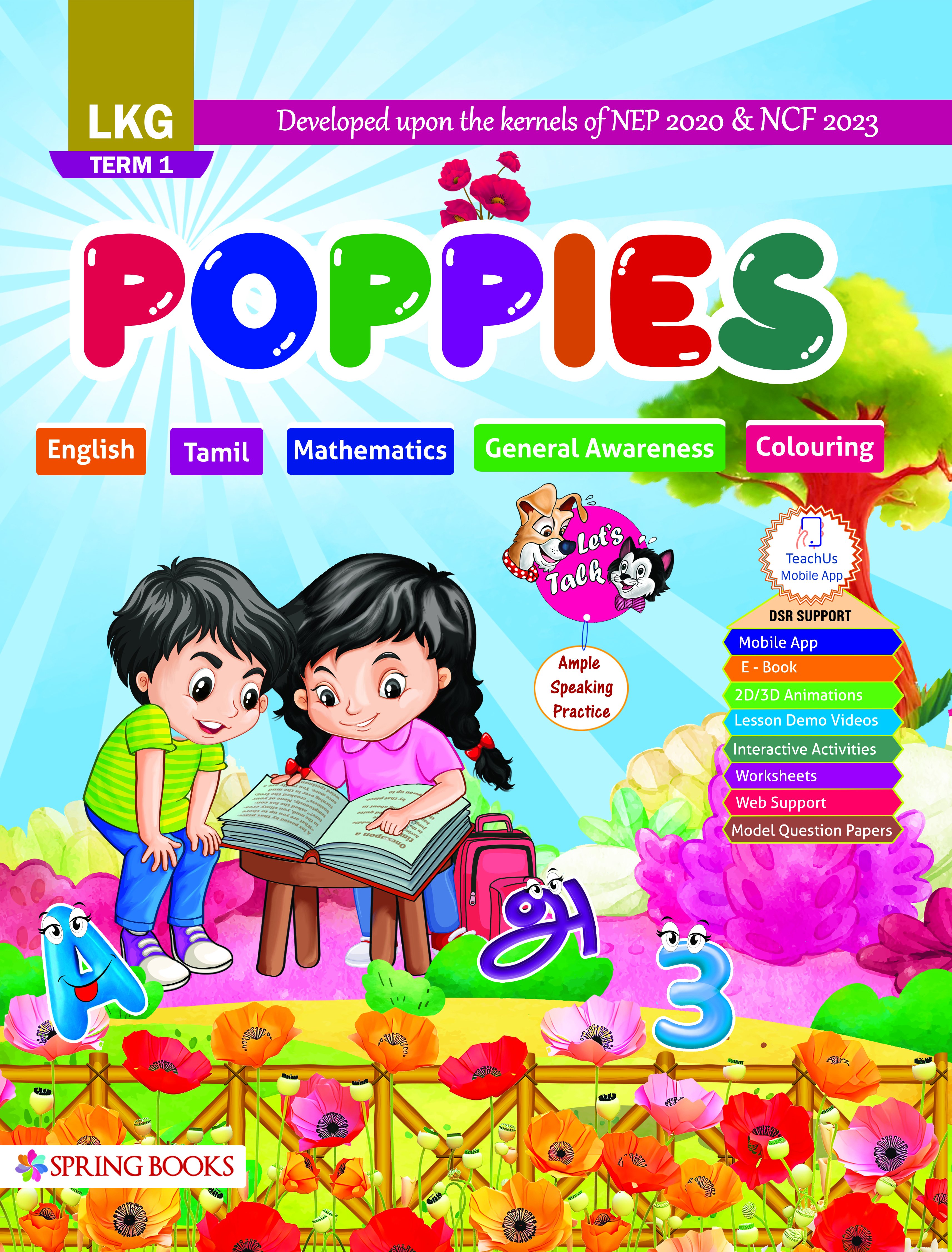Poppies LKG -Term 1 - Tamil