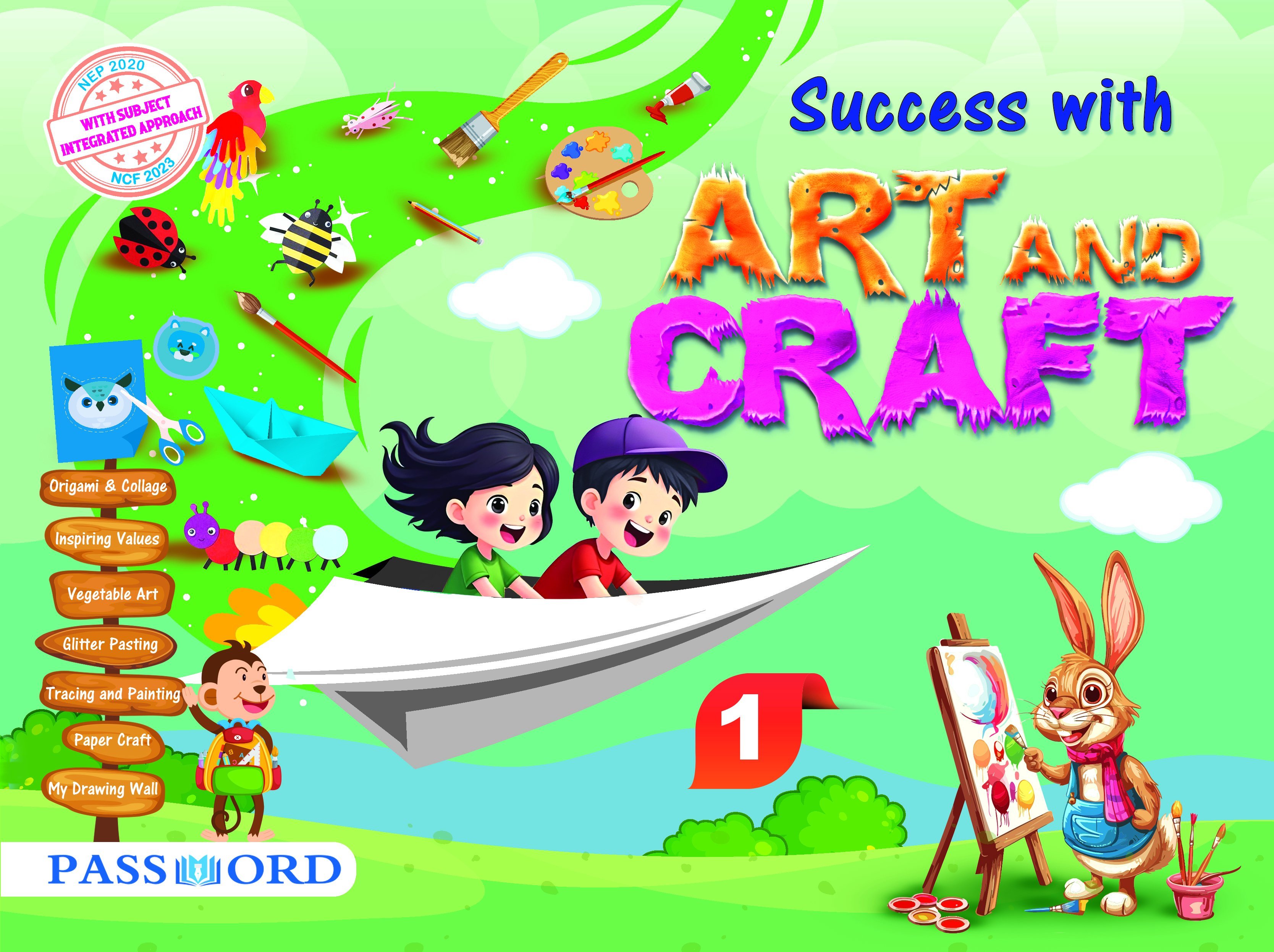 Success with Art and Craft - Class 1 - (With material)