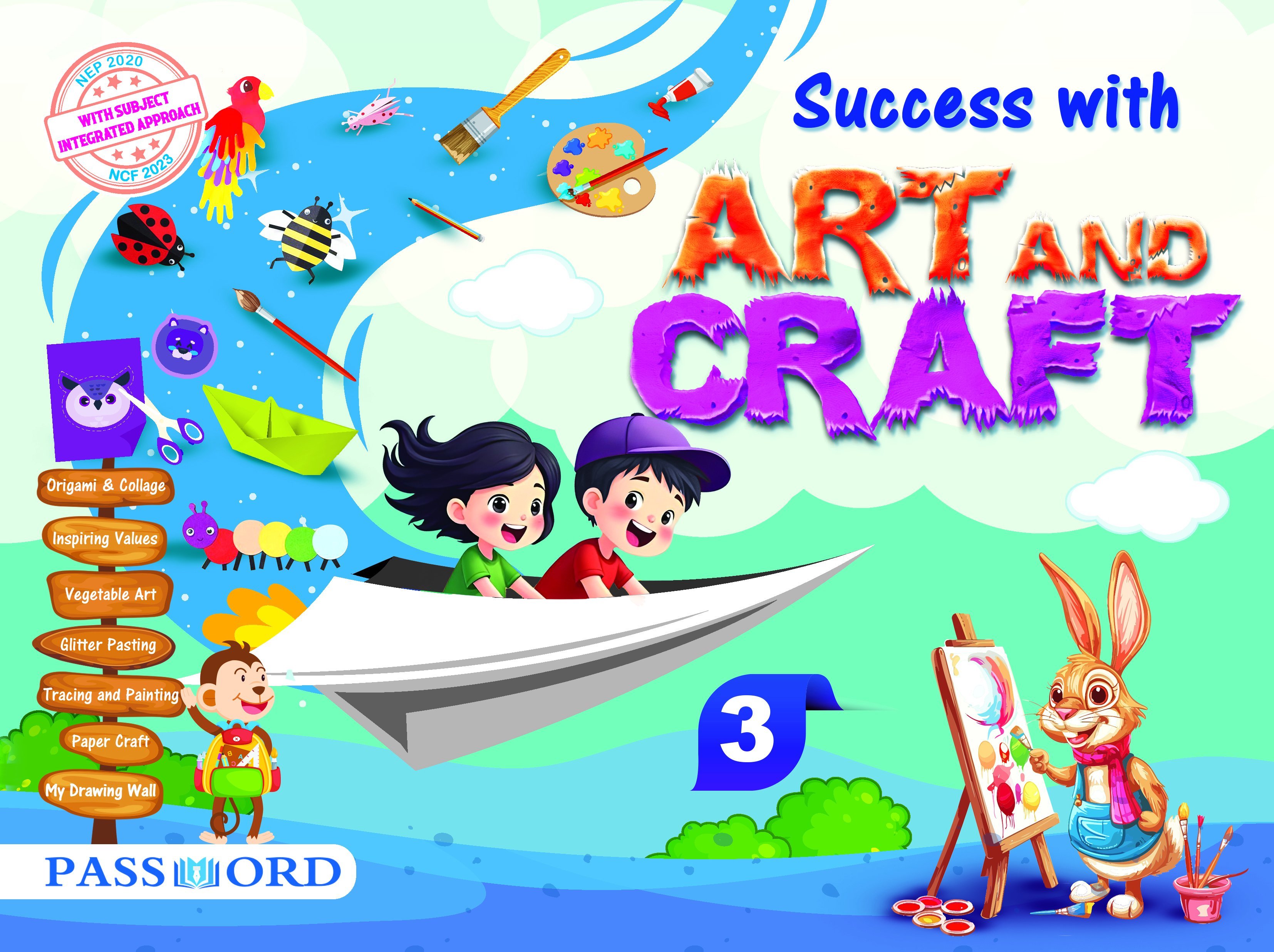 Success with Art and Craft - Class 3 - (With material)