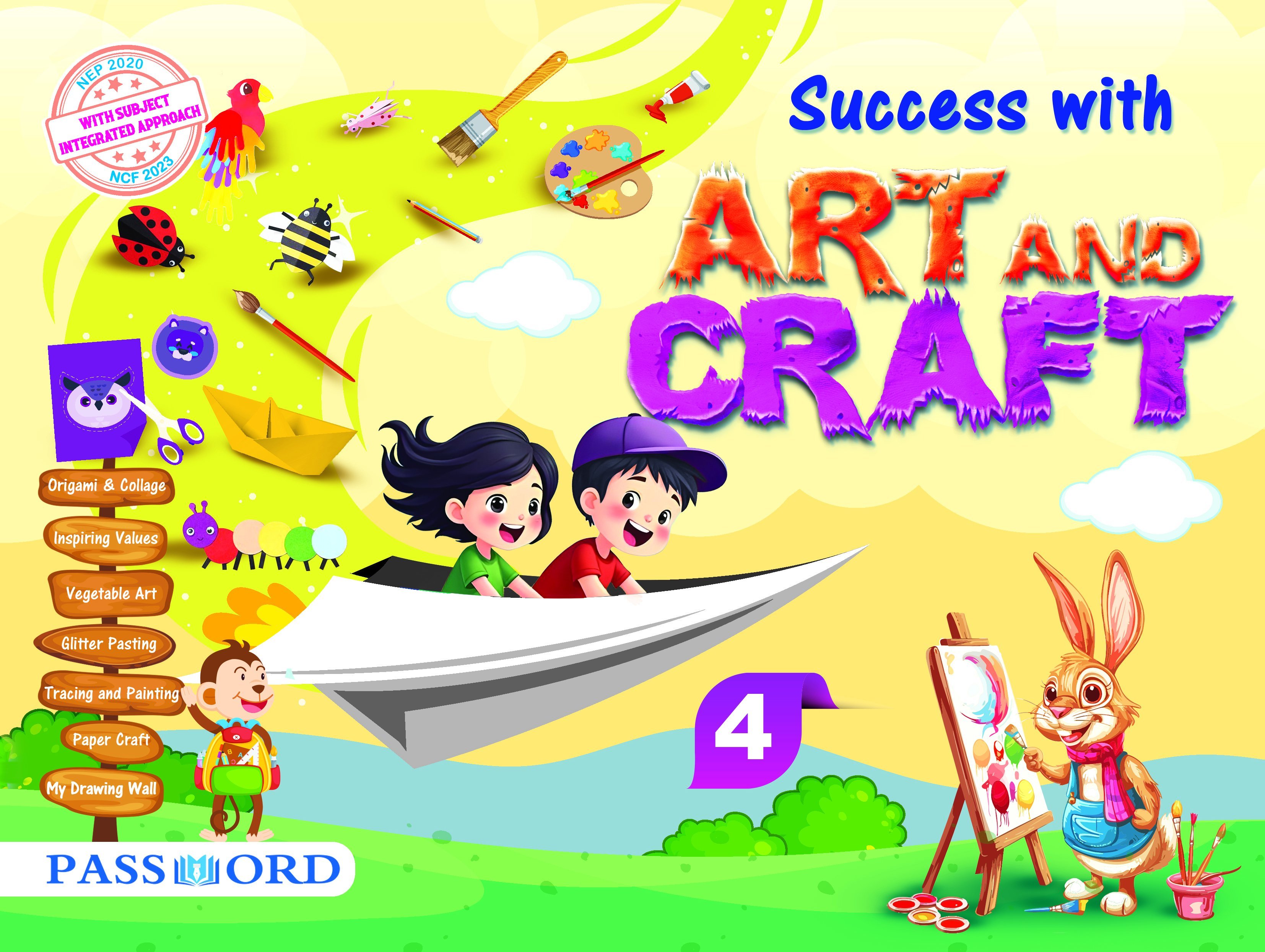 Success with Art and Craft - Class 4 - (With material)
