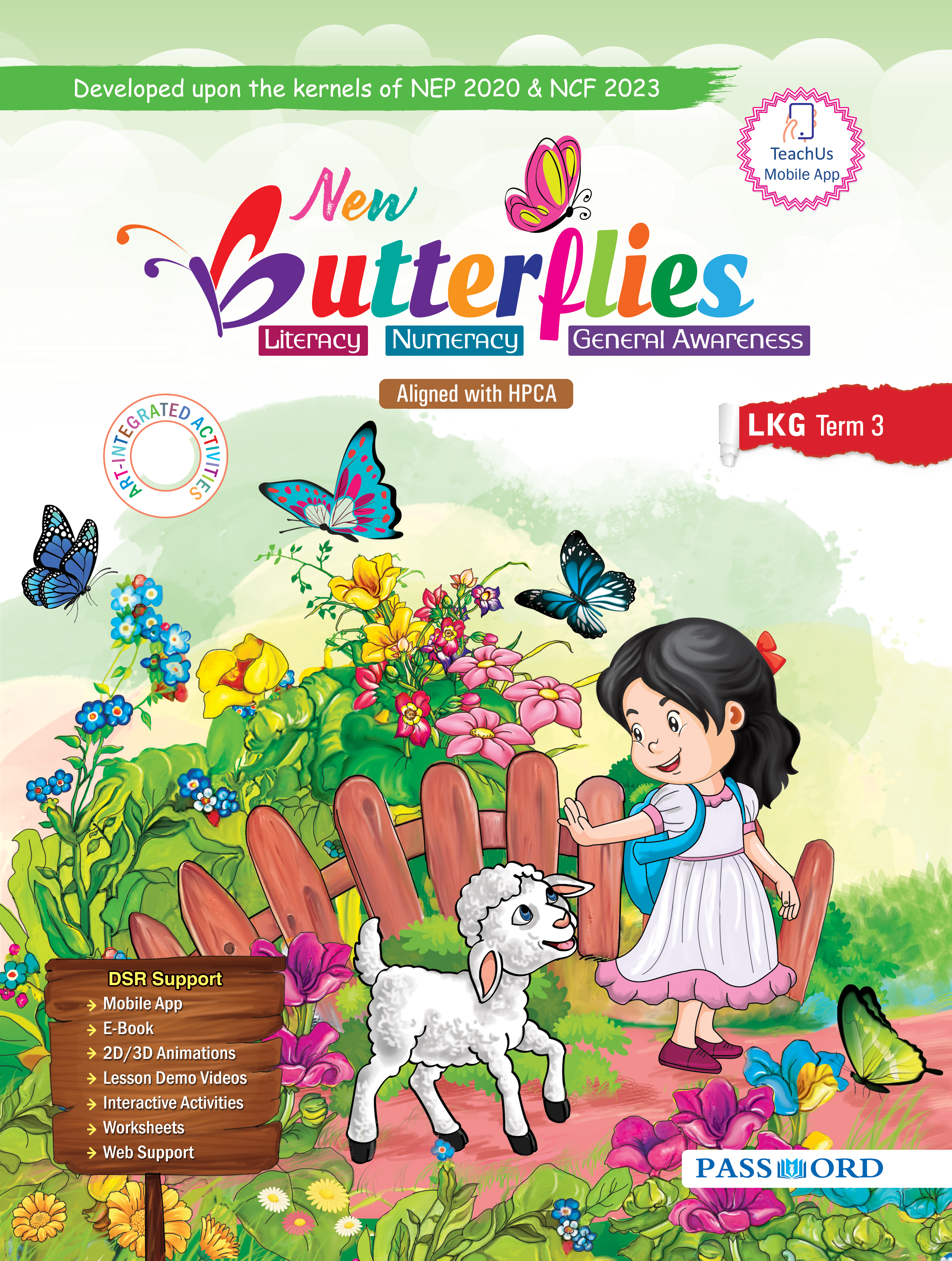 New Butterflies LKG Term 3